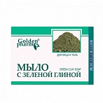 GOLDEN PHARM ziepes ar zaļajiem māliem, 70g