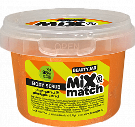 BEAUTY JAR Mix&Match Mango ķermeņa skrubis 120g